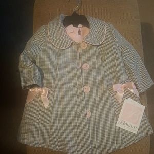 Girls Dress with matching coat